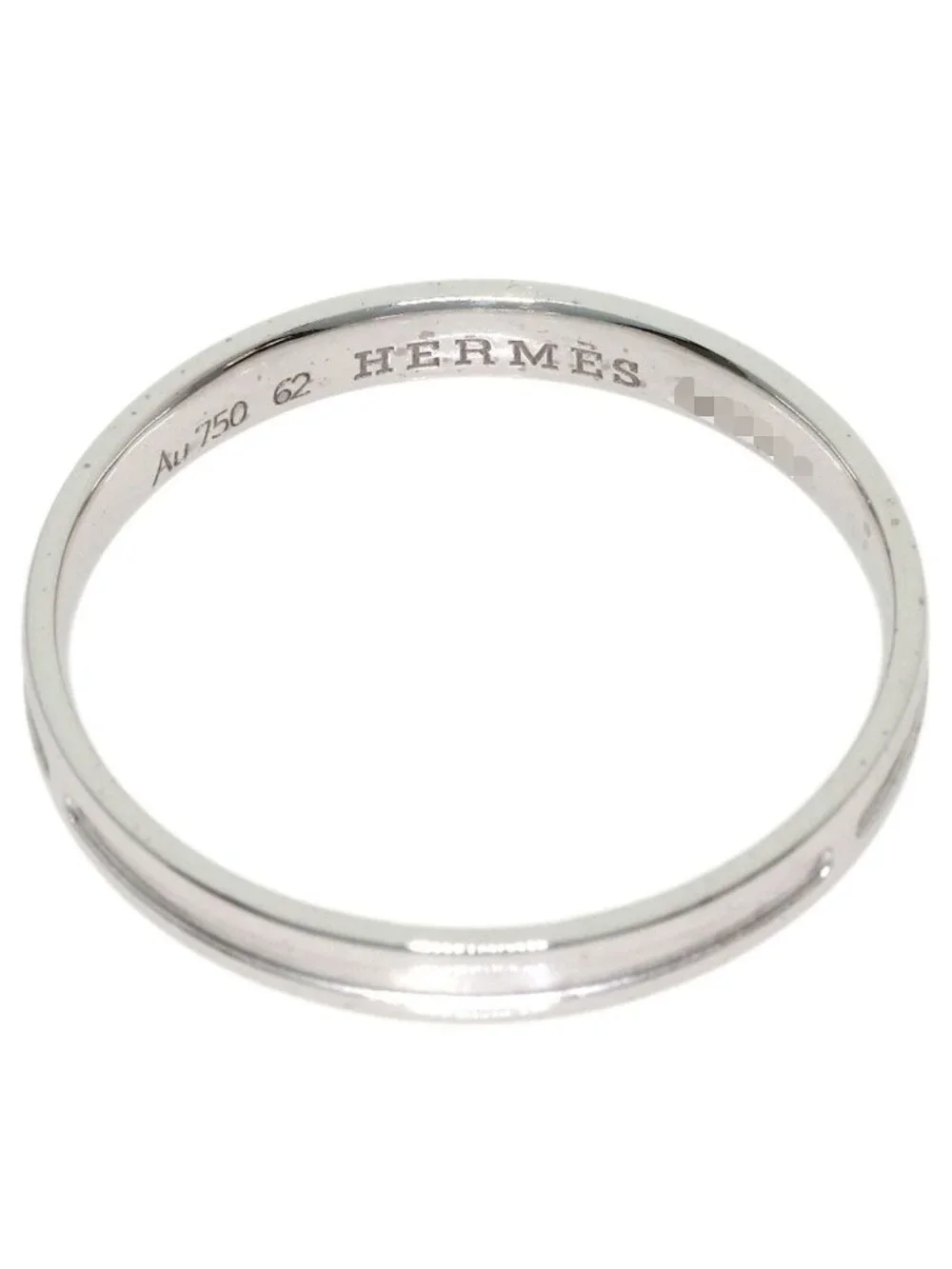 Hermes Empreinte 62 Ring 18k White Gold